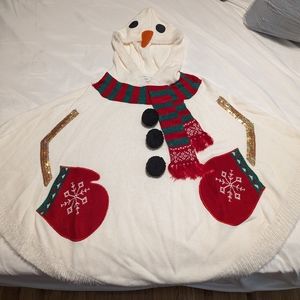 99 Jane Street Christmas Poncho